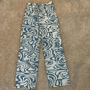 Super cute patterned jeans